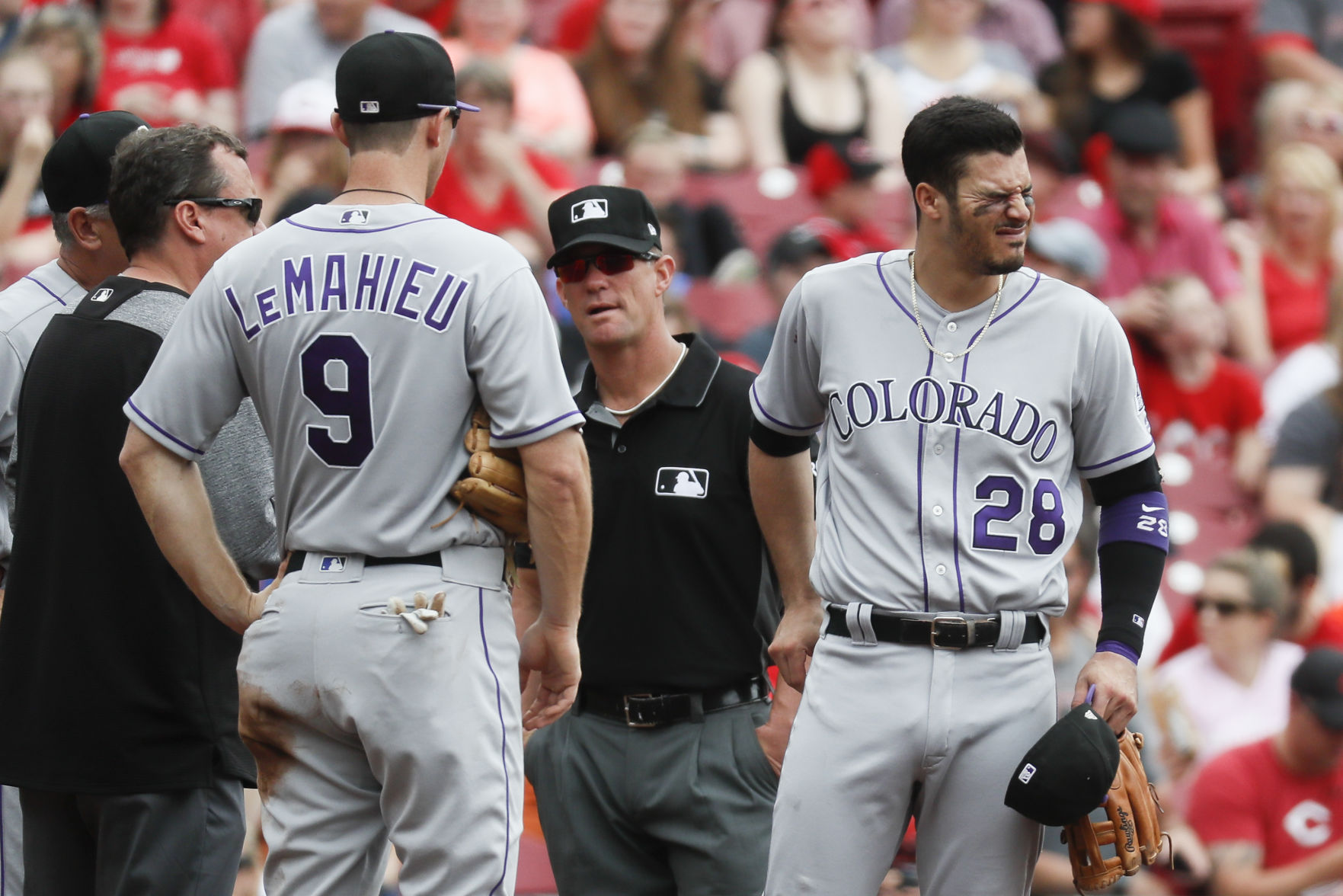 Rockies Reds Baseball